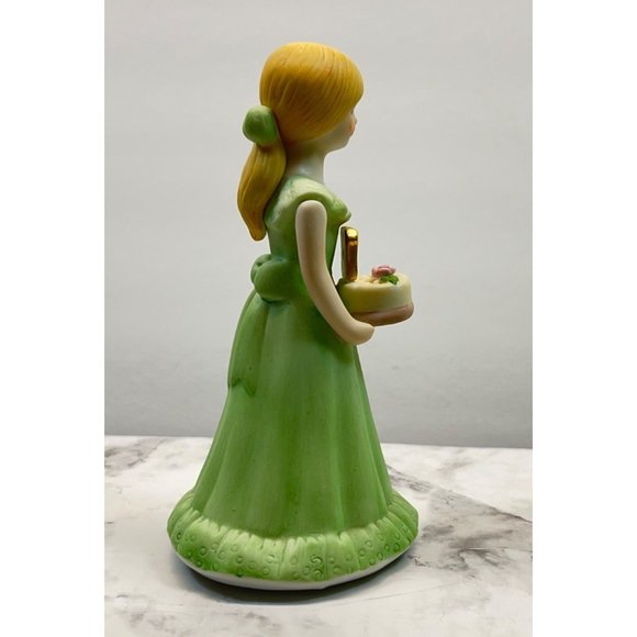 Growing Up Birthday Girls Age 11 Porcelain Blonde Figurine 1981 Enesco - Picture 6 of 8